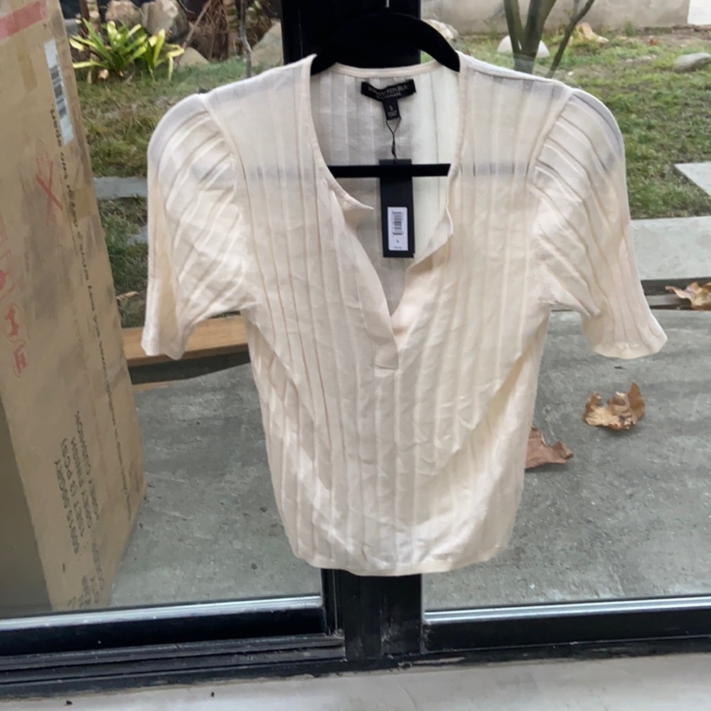 DONATED 4/9 Banana Republic silk cashmere top